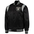 Las Vegas Raiders Prime Time Varsity Satin Jacket WorthVee