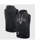 Las Vegas Raiders Sideline Sleeveless Hoodie