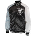 Las Vegas Raiders The Reliever Satin Jacket WorthVee