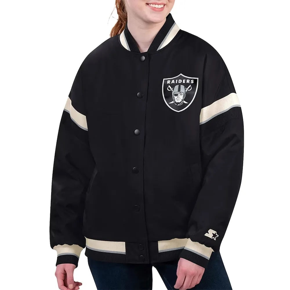 Las Vegas Raiders Tournament Varsity Jacket WorthVee