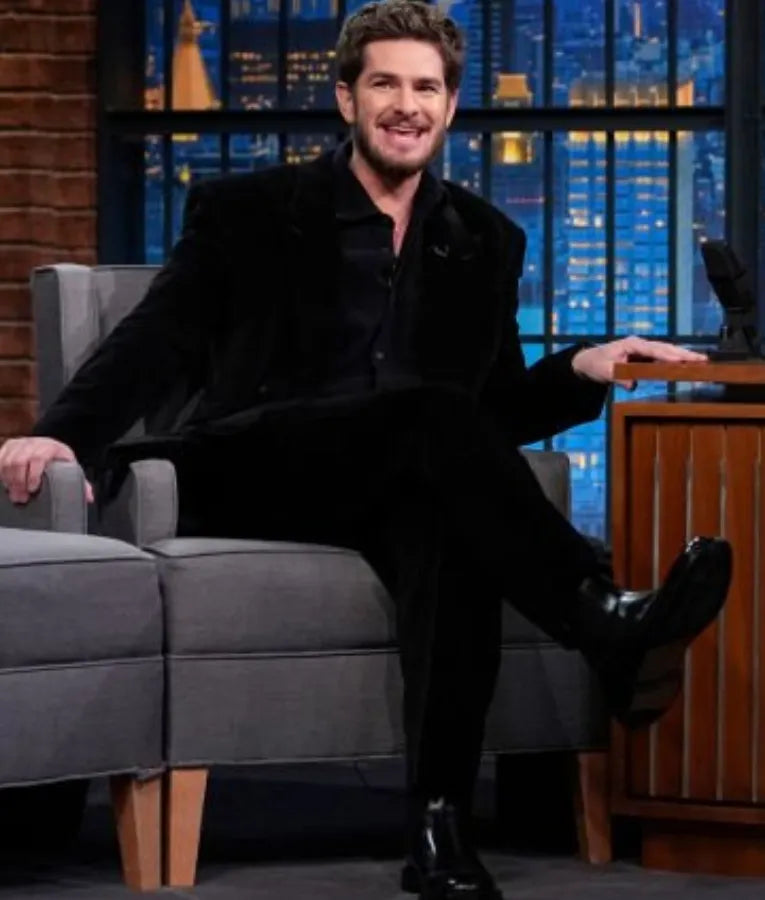 Late Night with Seth Meyers 2024 Andrew Garfield Blazer