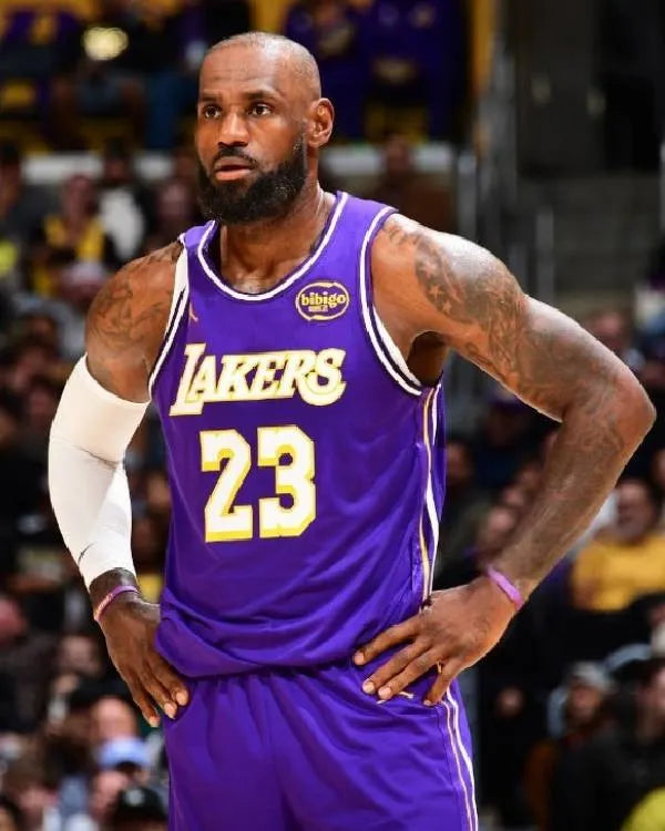 LeBron James Thunder v Los Angeles Lakers Jersey