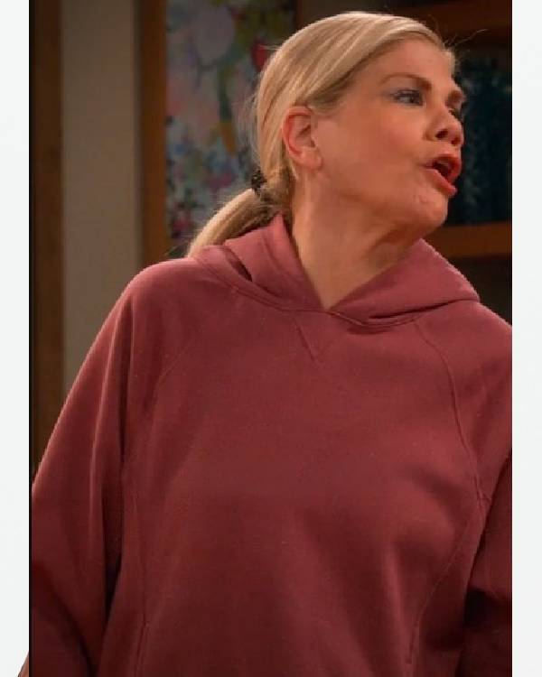 Leanne Kristen Johnston Pink Hoodie Clanton Jacket