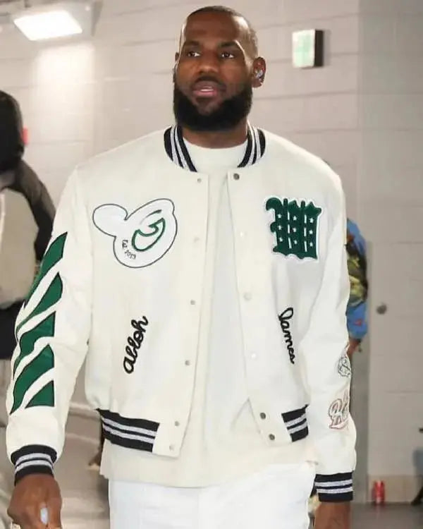 Lebron James Varsity Jacket WorthVee