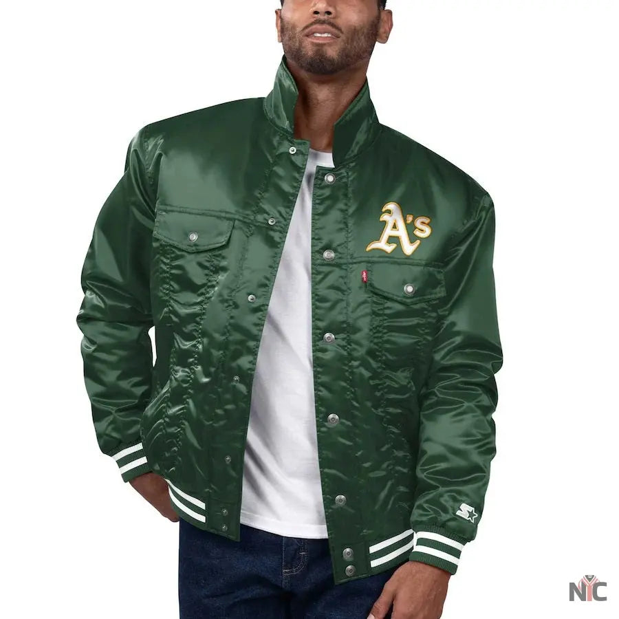 Levis x Starter Oakland Athletics Jacket Clanton Jacket