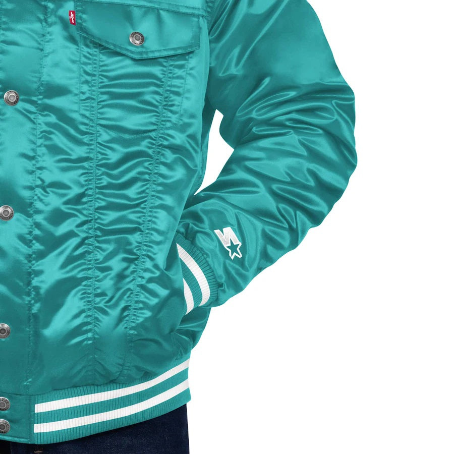 Levis x Starter Miami Dolphins Jacket Rackup
