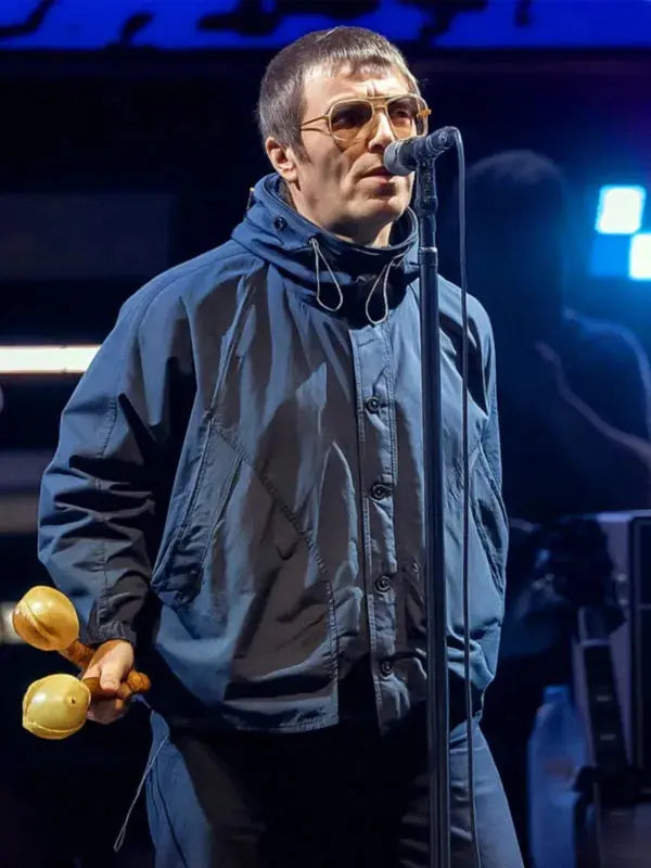 Liam Gallagher Oasis Live World Tour Black Jacket WorthVee