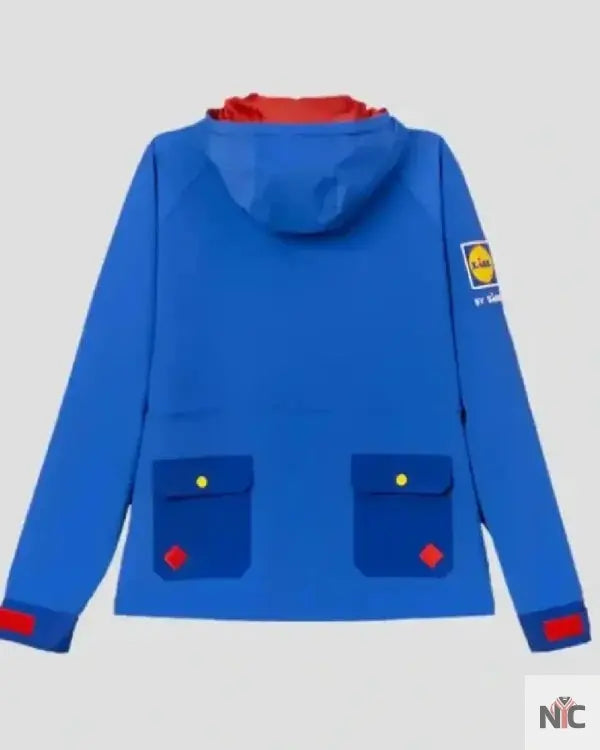 Lidl by Lidl Blue Hooded Parka Jacket Clanton Jacket