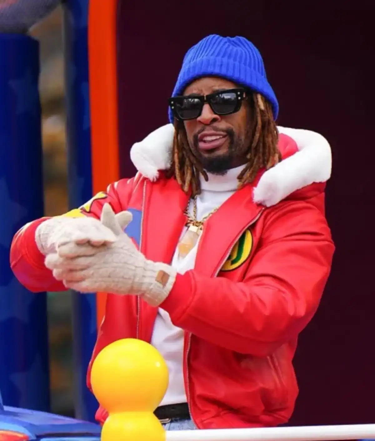 Lil Jon Macy’s Thanksgiving Day Parade 2025 Red Jacket