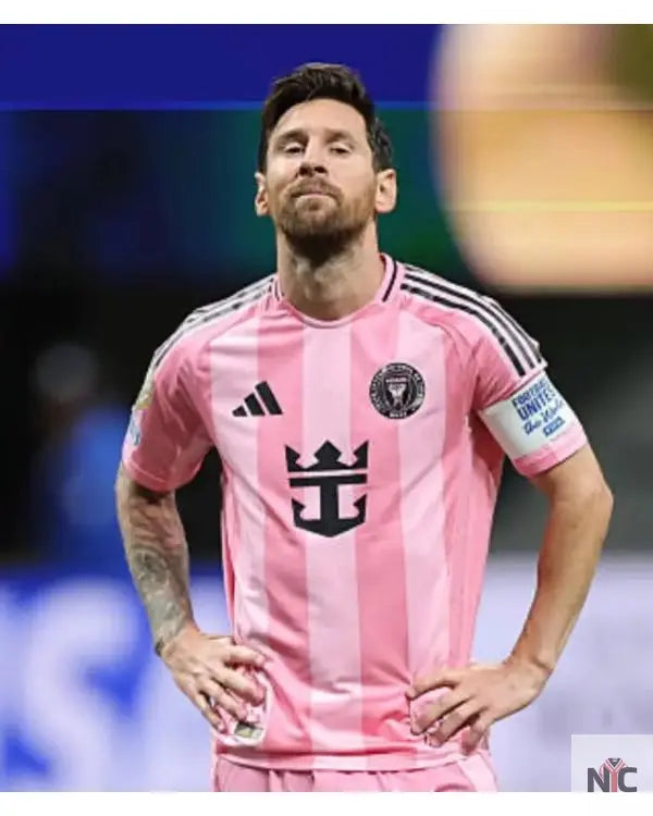 Lionel Messi FIFA Club World Cup 2025 Pink T-Shirt Clanton Jacket