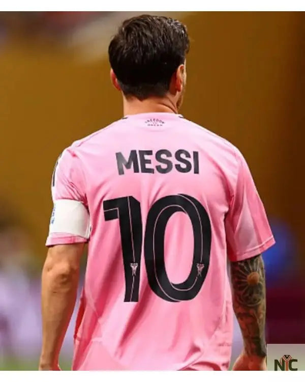 Lionel Messi FIFA Club World Cup 2025 Pink T-Shirt Clanton Jacket