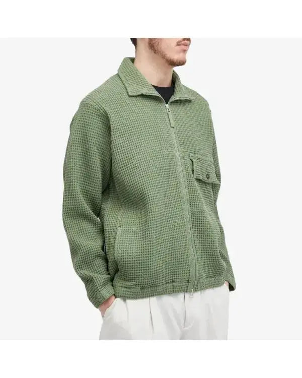 Little Disasters S01Ben Bailey Smith Green Waffle Jacket WorthVee