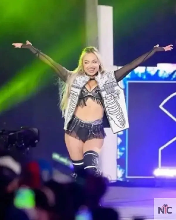 Liv Morgan Daddy dom Vest Clanton Jacket