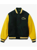 Live Two Tone Green and Yellow Jacket Clanton Jacket