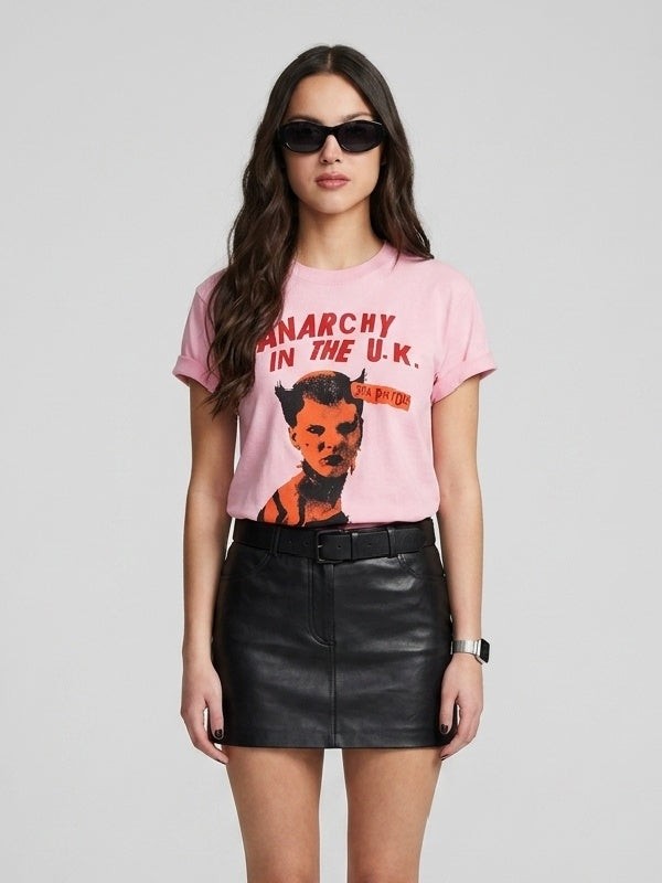 London Olivia Rodrigo Pink T-Shirt WorthVee