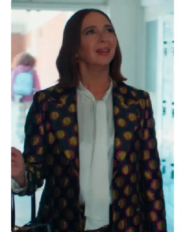 Loot S03 Molly Wells Black & Gold Dot Blazer WorthVee