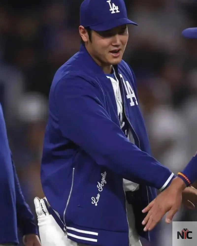 Los Angeles Dodgers Bomber Jacket Clanton Jacket