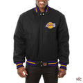 Los Angeles Lakers Black Wool Varsity Jacket Clanton Jacket