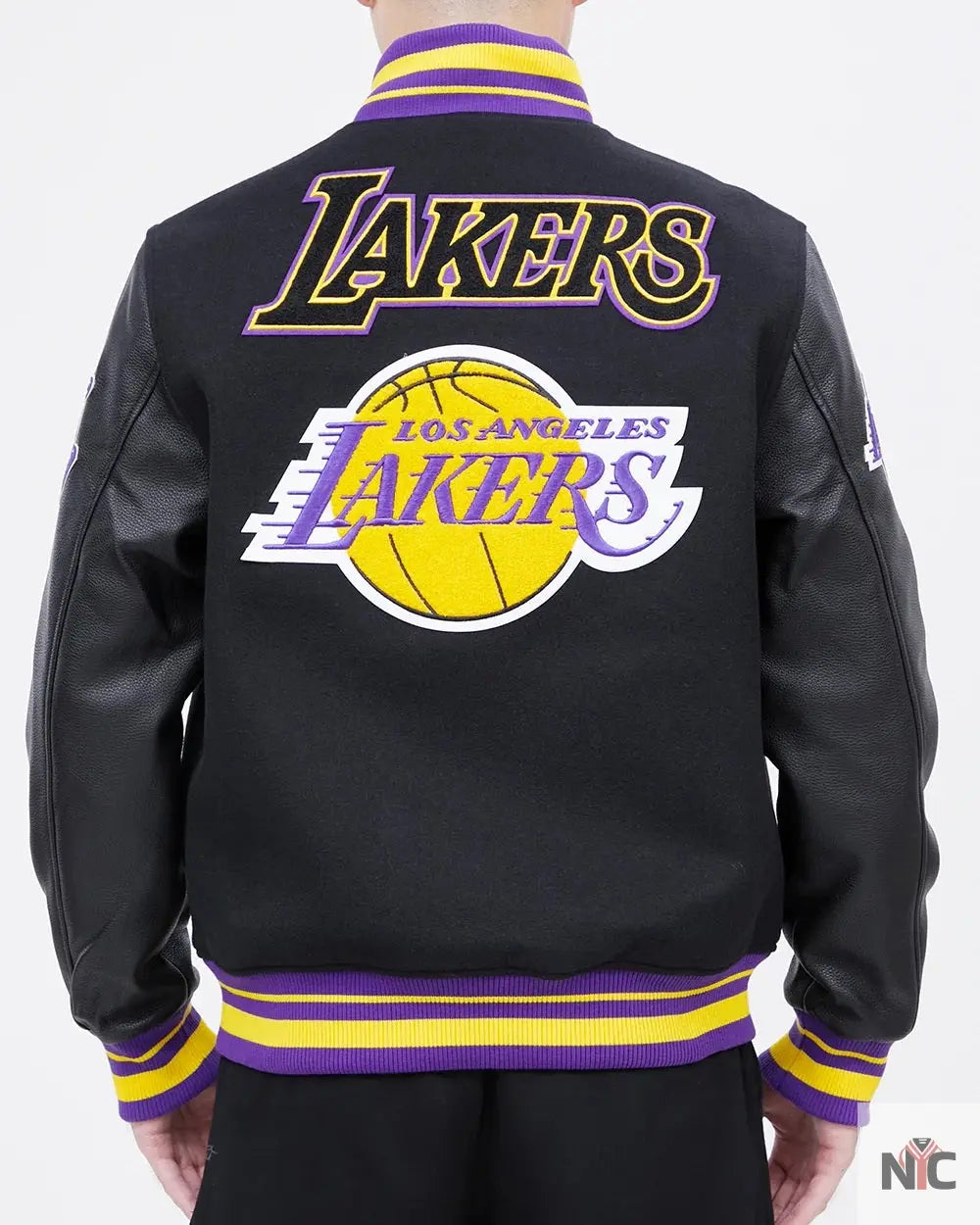 Los Angeles Lakers Retro Classic Rib Wool Varsity Jacket Clanton Jacket