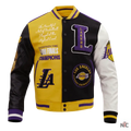 Los Angeles Lakers Varsity Jacket Clanton Jacket