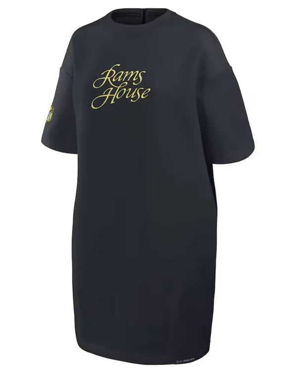 Los Angeles Rams 2025 Rivalries Oversized Tech Fleece Dress
