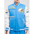 Los Angeles Chargers Mashup Wool Varsity Jacket WorthVee