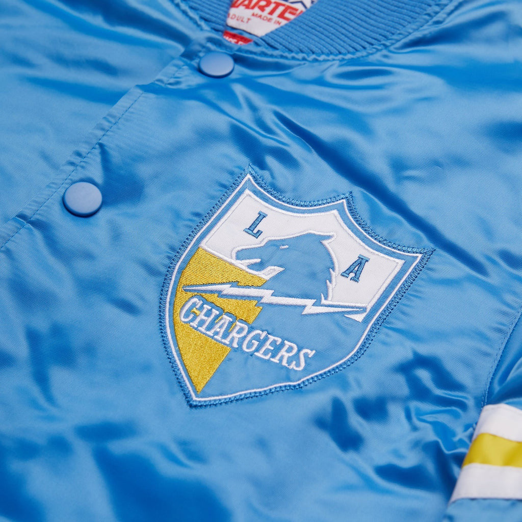 Los Angeles Chargers Satin Varsity Jacket WorthVee