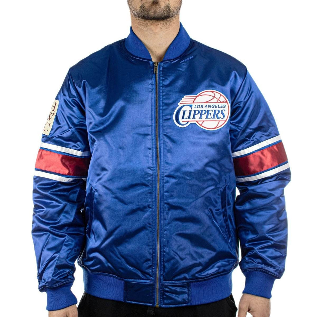 Los Angeles Clippers NBA Heavyweight Satin Jacket WorthVee