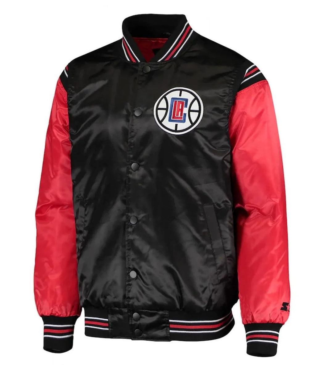 Los Angeles Clippers The Enforcer Black and Red Jacket WorthVee