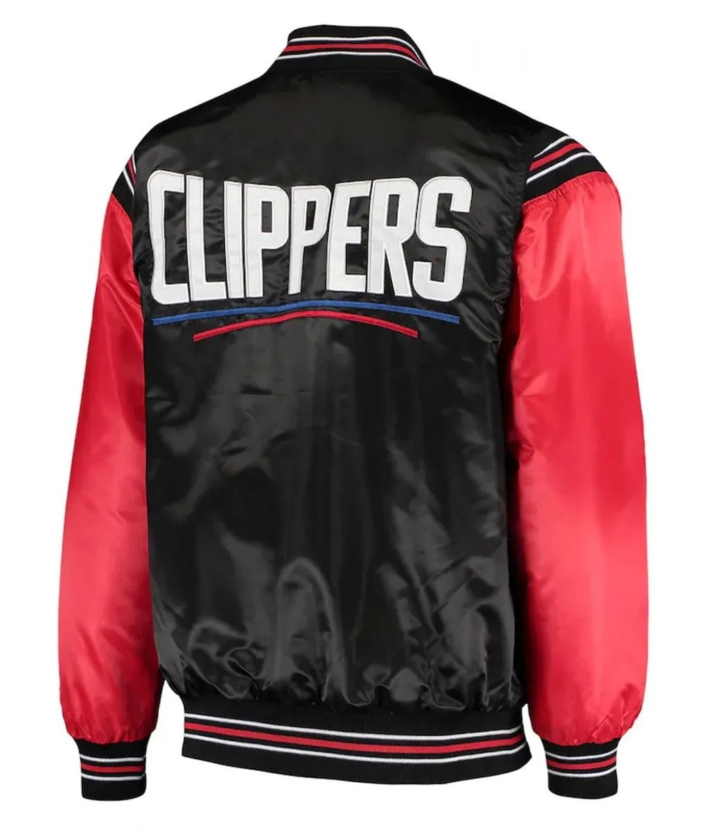 Los Angeles Clippers The Enforcer Black and Red Jacket WorthVee
