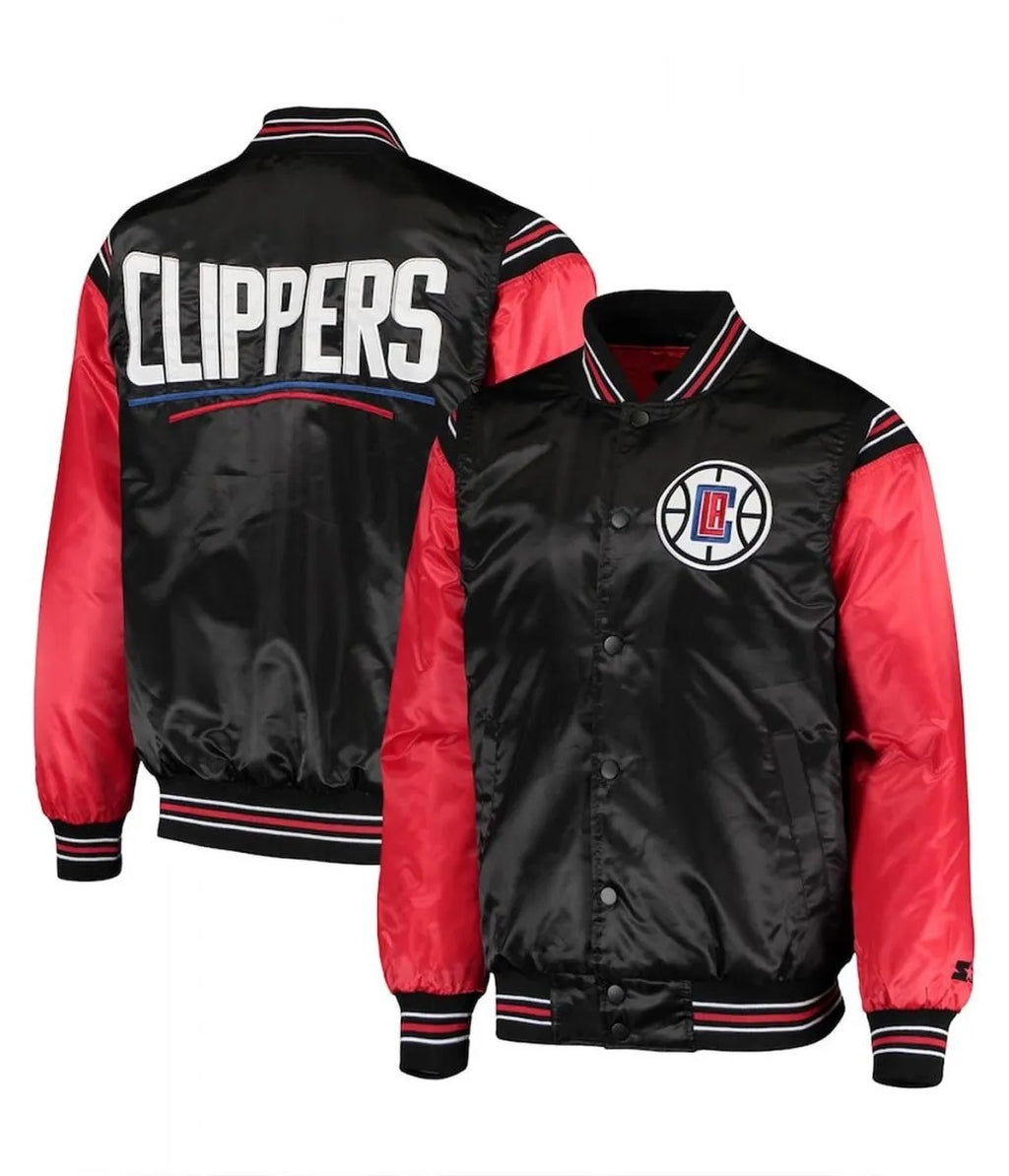 Los Angeles Clippers The Enforcer Black and Red Jacket WorthVee