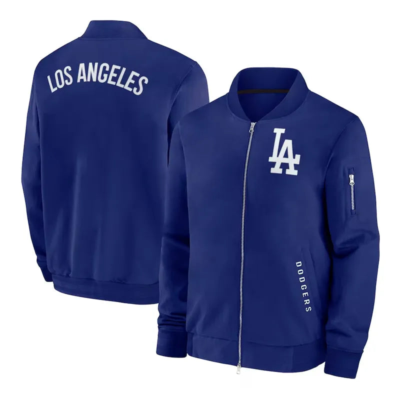 Los Angeles Dodgers Dugout Bomber Jacket WorthVee