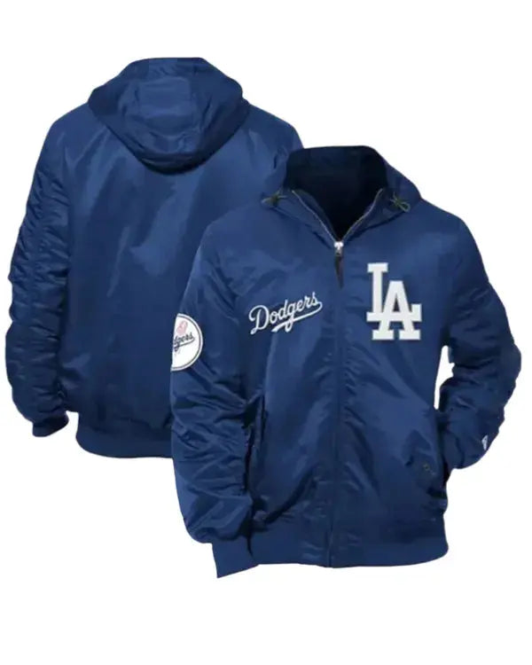 Los Angeles Dodgers New Era x Alpha Bomber Jacket WorthVee
