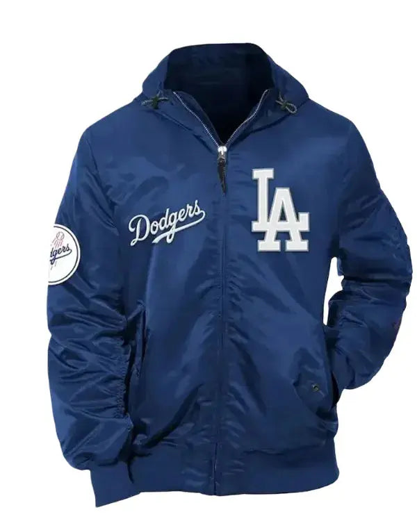 Los Angeles Dodgers New Era x Alpha Bomber Jacket WorthVee
