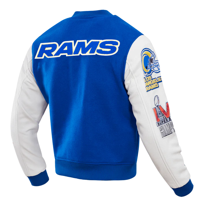 Los Angeles Rams Classic Wool Varsity Jacket WorthVee