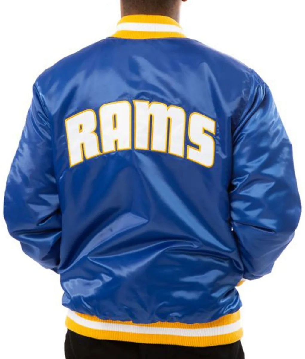 Los Angeles Rams Starter Satin Jacket WorthVee