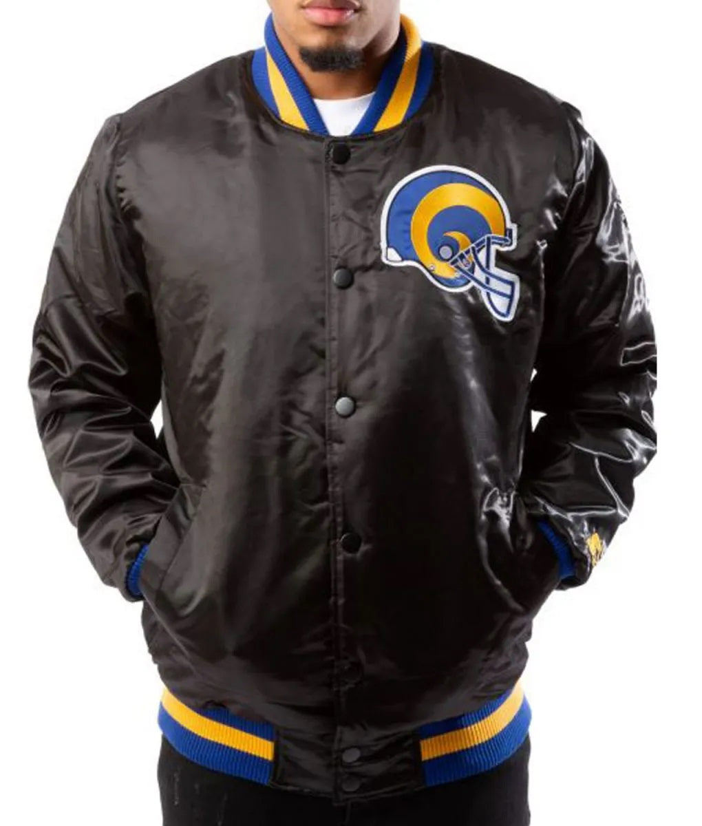 Los Angeles Rams Starter Satin Jacket WorthVee