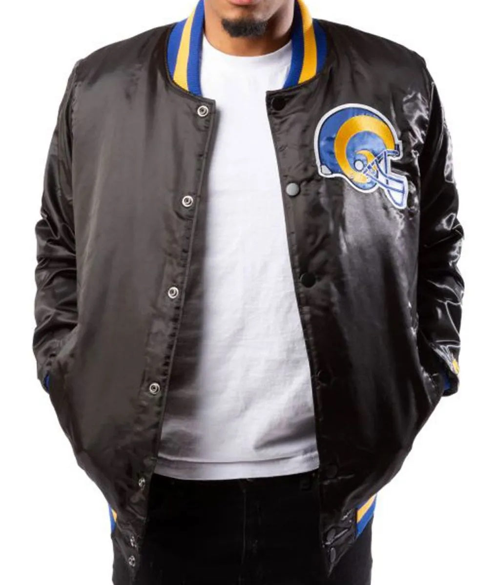 Los Angeles Rams Starter Satin Jacket WorthVee