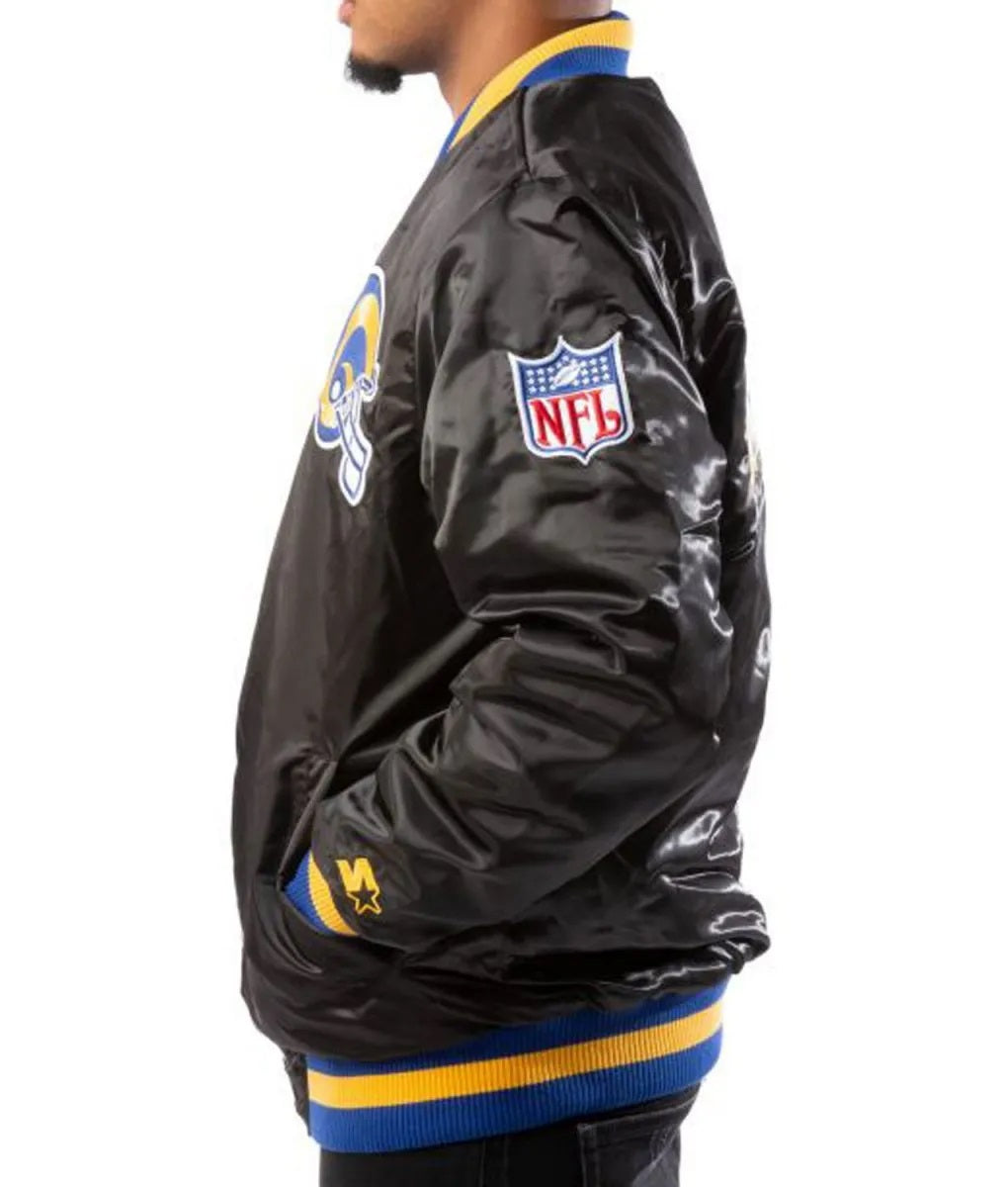 Los Angeles Rams Starter Satin Jacket WorthVee
