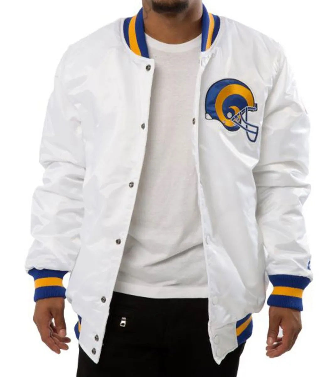 Los Angeles Rams Starter Satin Jacket WorthVee
