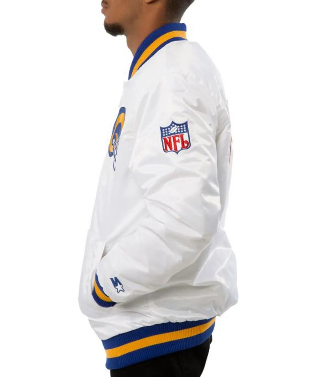 Los Angeles Rams Starter Satin Jacket WorthVee