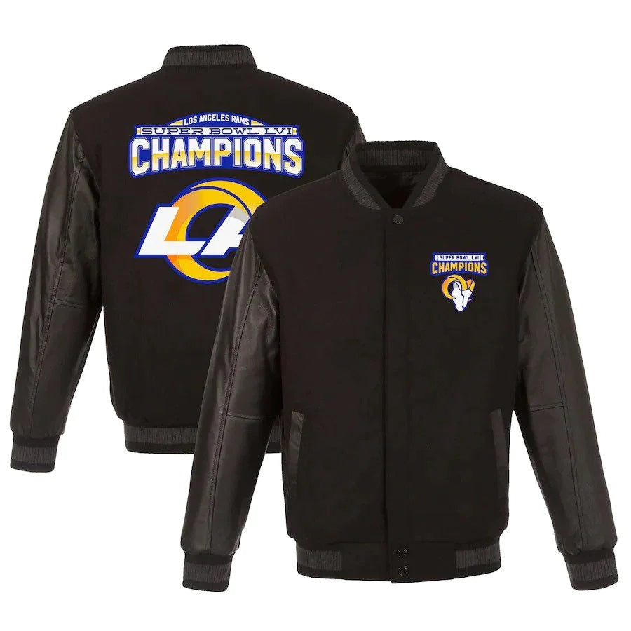 Los Angeles Rams Super Bowl LVI Champions Wool Varsity Jacket WorthVee