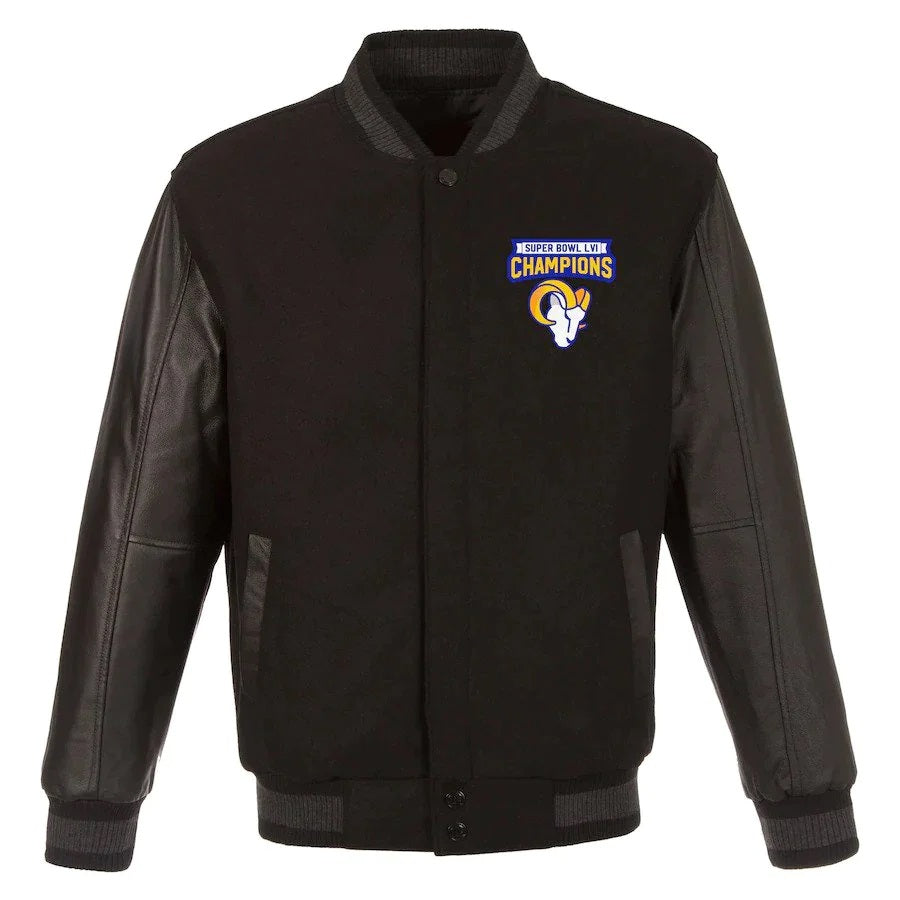Los Angeles Rams Super Bowl LVI Champions Wool Varsity Jacket WorthVee