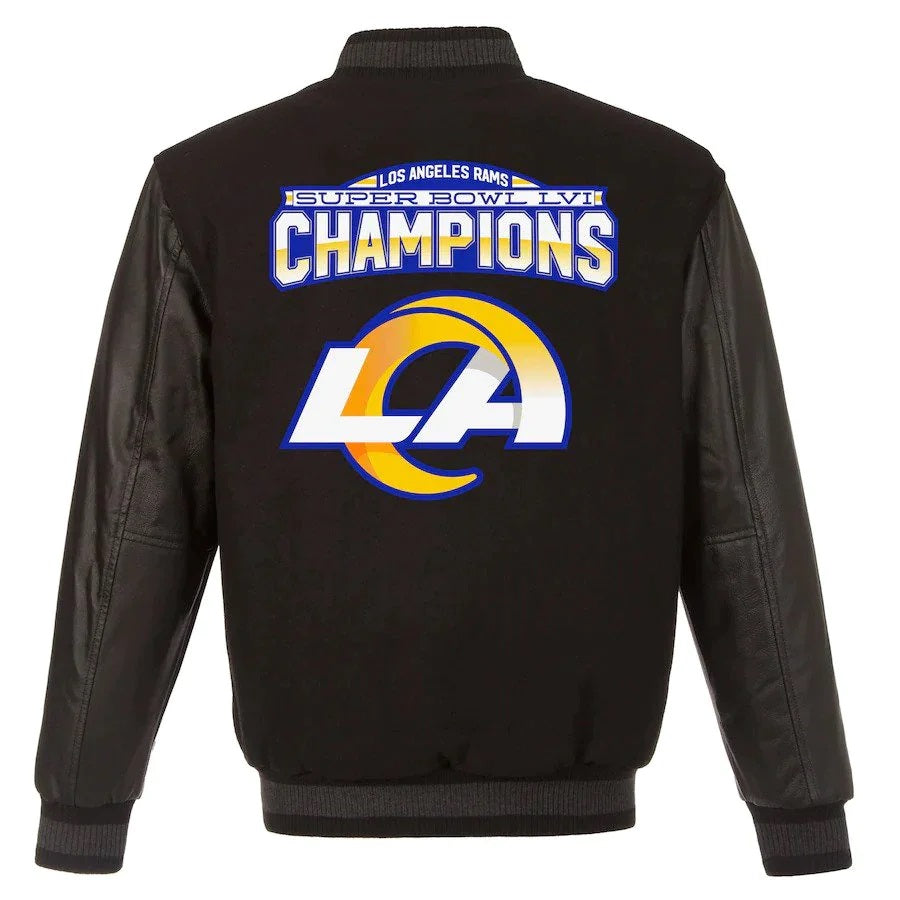 Los Angeles Rams Super Bowl LVI Champions Wool Varsity Jacket WorthVee