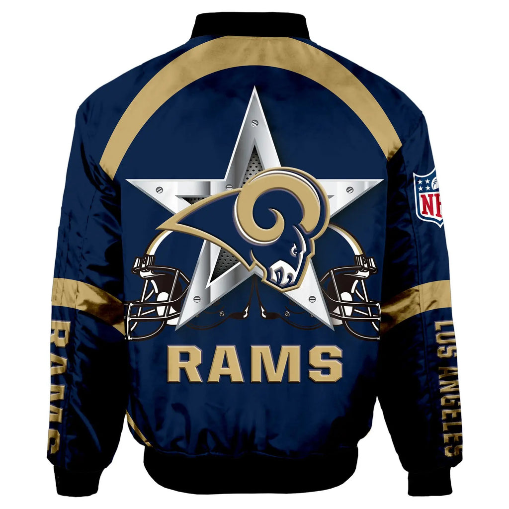 Los Angeles Rams Team Players Varsity Jacket WorthVee