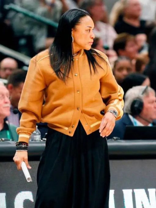 Dawn Staley Louis Vuitton Bomber Jacket Clanton Jacket
