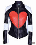 Love Heart Kylie Minogue Leather Jacket Clanton Jacket