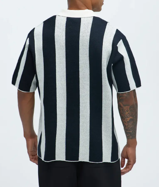 Love Island Beyond The Villa S01 Kordell Beckham Striped Top WorthVee