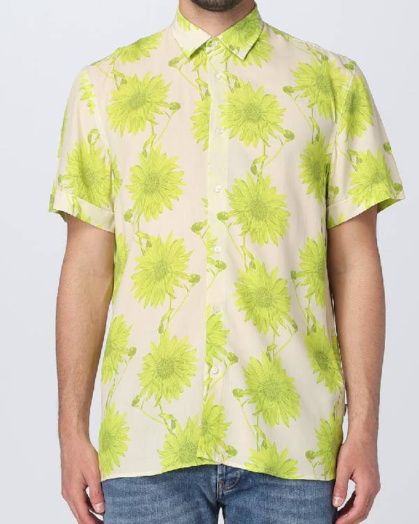 Love Island UK Blu Chegini Floral Shirt Clanton Jacket