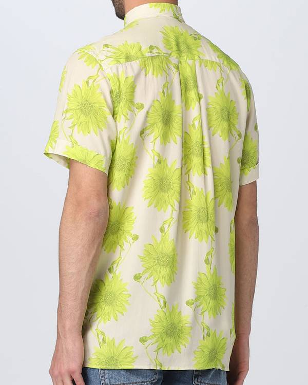 Love Island UK Blu Chegini Floral Shirt Clanton Jacket